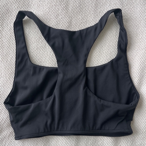 Reformation Gwen EcoMove Black Sports Bra, Size XS - Picture 7 of 9